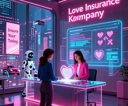 آینده عاشق شدن در سال ۲۰۴۰؛ Love Insurance Kompany از امروز بیمه عشق می‌کنه!